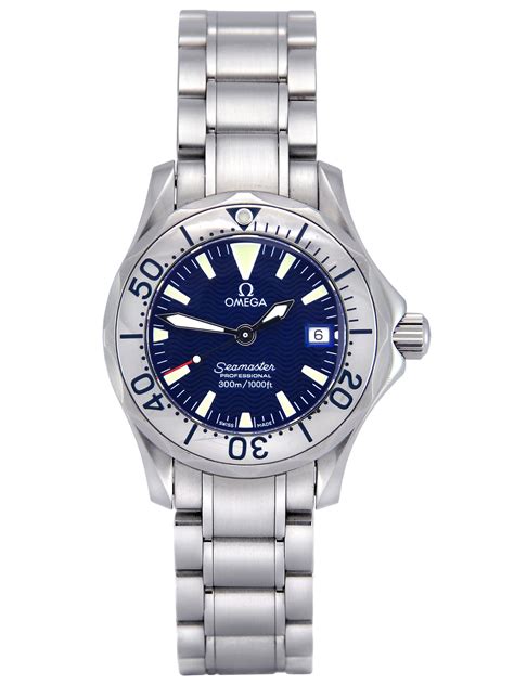 omega seamaster second hand|pre owned ladies Omega Seamaster.